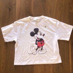 Disney Mickey Mouse crop T-shirt